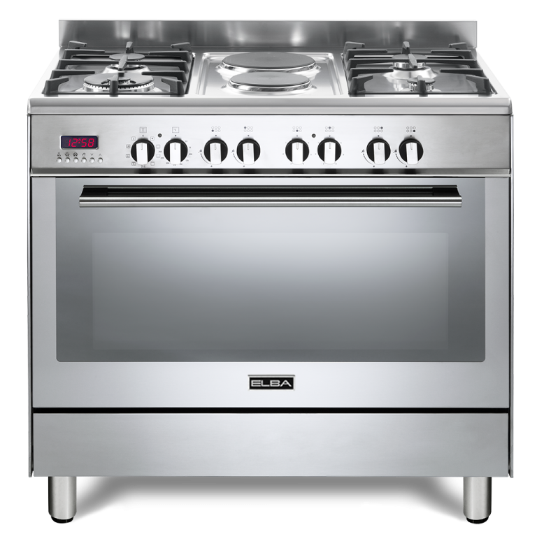 Fusion single cavity dual fuel freestanding cooker - Elba